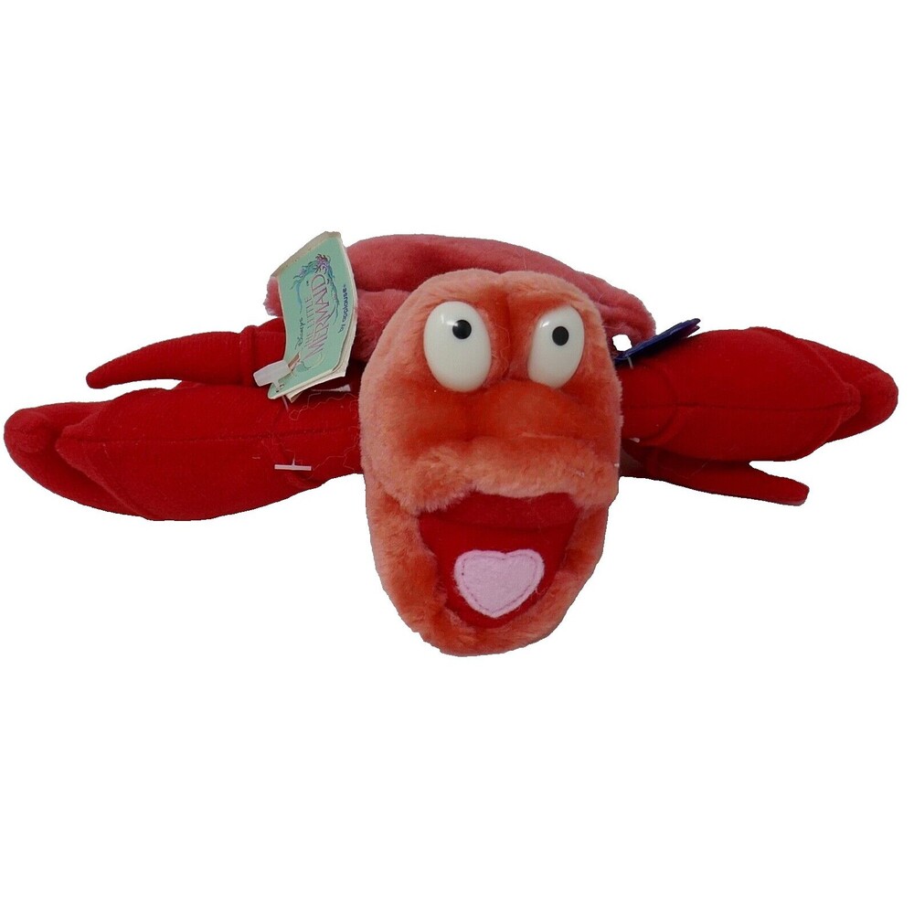 Applause Disney Little Mermaid Sebastian Plush with Tags